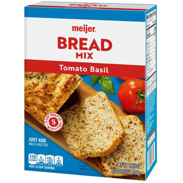 slide 8 of 29, Meijer Tomato Basil Bread, 16.63 oz