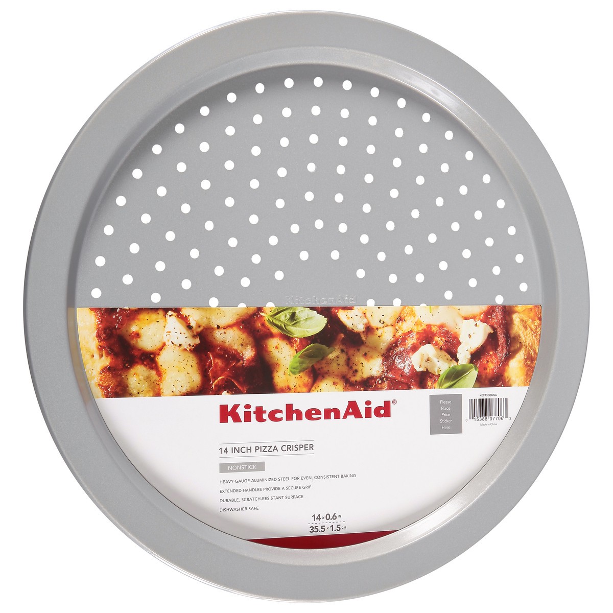 slide 8 of 11, KitchenAid 14 Inch Nonstick Pizza Crisper 1 ea, 1 ct