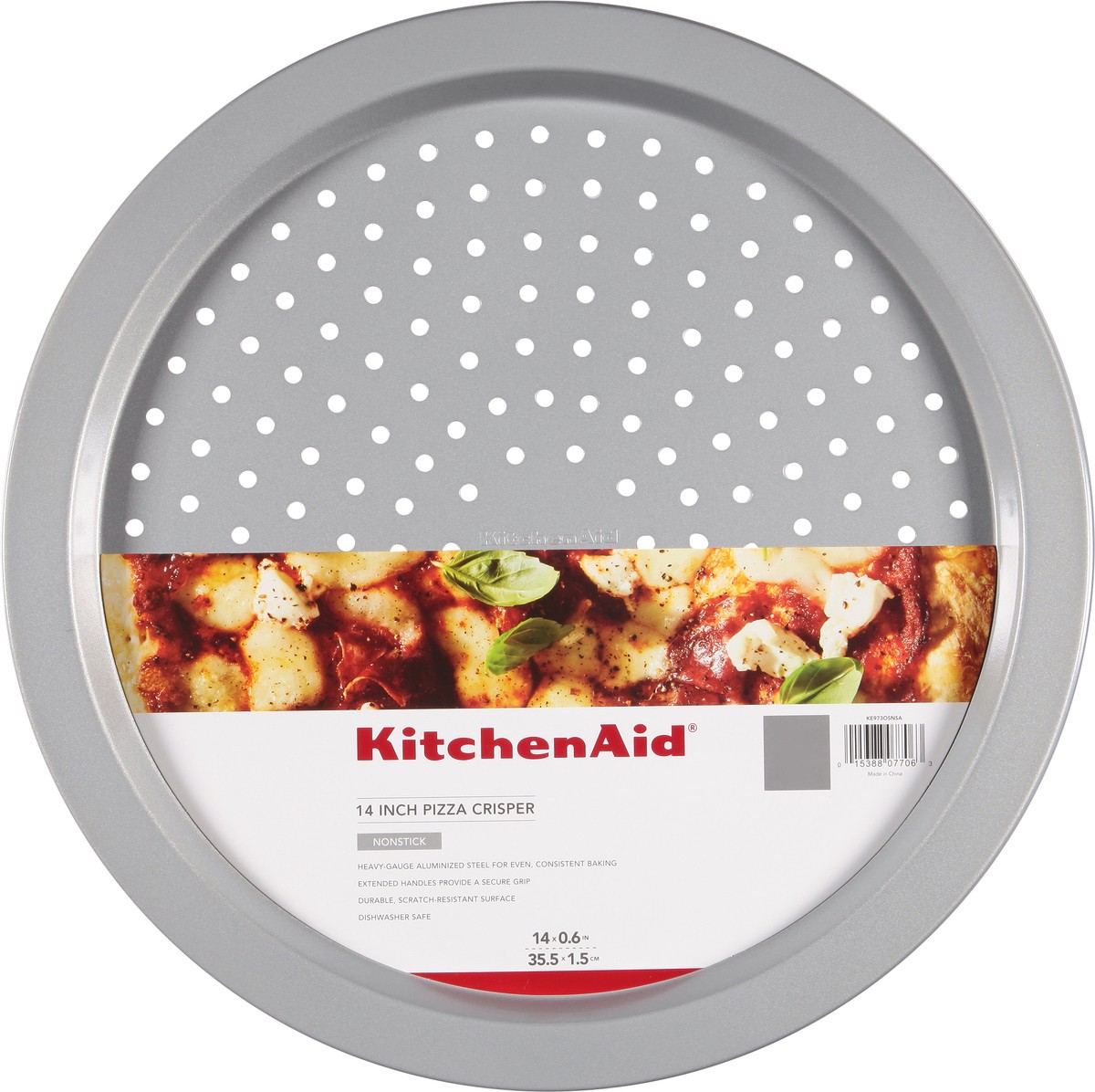 slide 6 of 11, KitchenAid 14 Inch Nonstick Pizza Crisper 1 ea, 1 ct