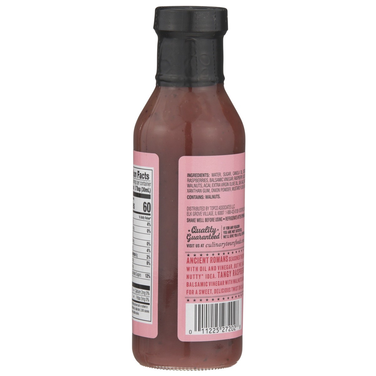 slide 9 of 9, Culinary Tours Pourable Dressing Raspberry Acai Walnut, 12 fl oz