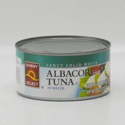 Sunny Select Fancy Solid White Albacore Tuna In Water