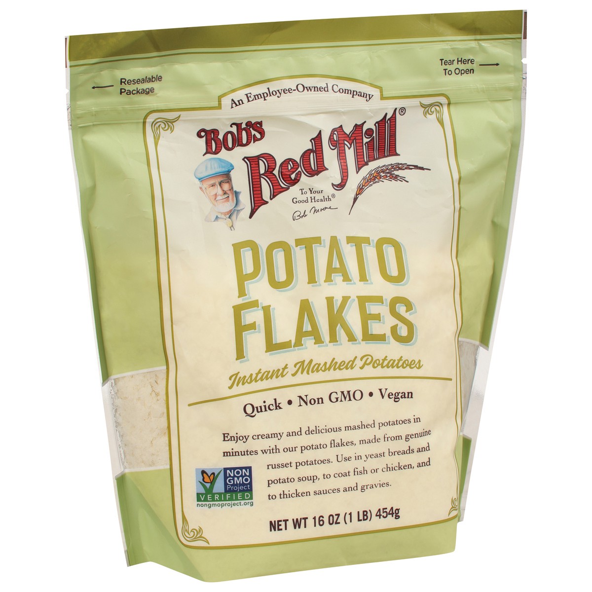 slide 2 of 9, Bobs Bob's Red Mill Potato Flakes, 16 oz