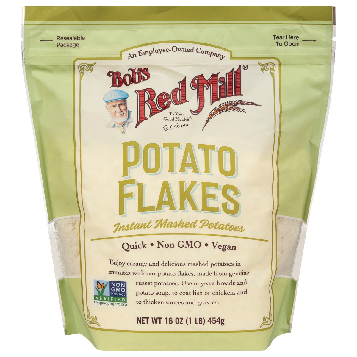 slide 1 of 9, Bobs Bob's Red Mill Potato Flakes, 16 oz