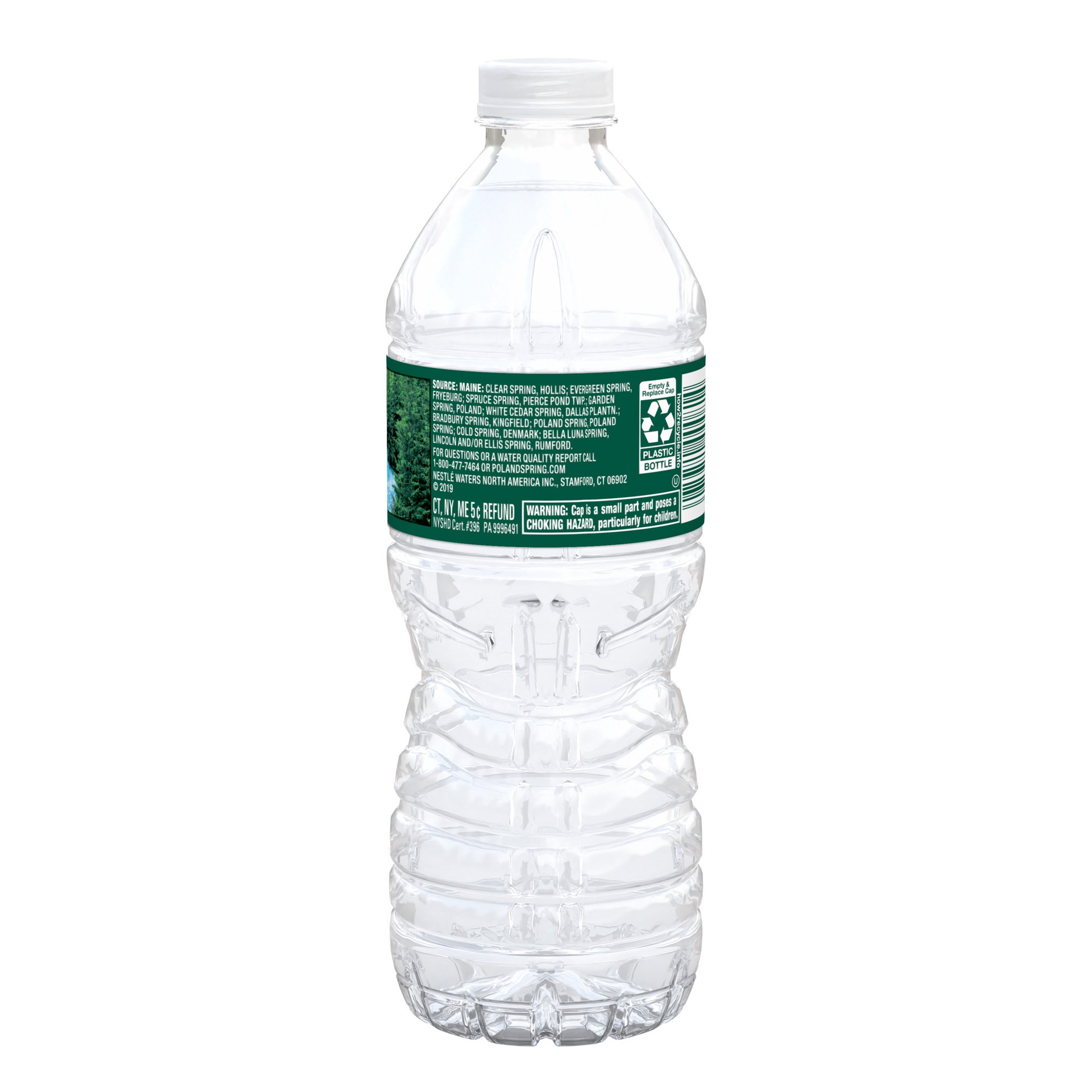 slide 2 of 4, Poland Spring Brand 100% Natural Spring Water, 16.9-ounce plastic bottle, 16.9 fl oz