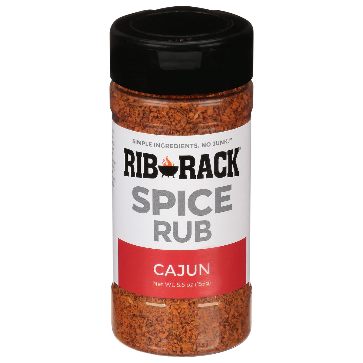 slide 1 of 3, Rib Rack Seasoning Spice Rub, Cajun, 5.5 oz