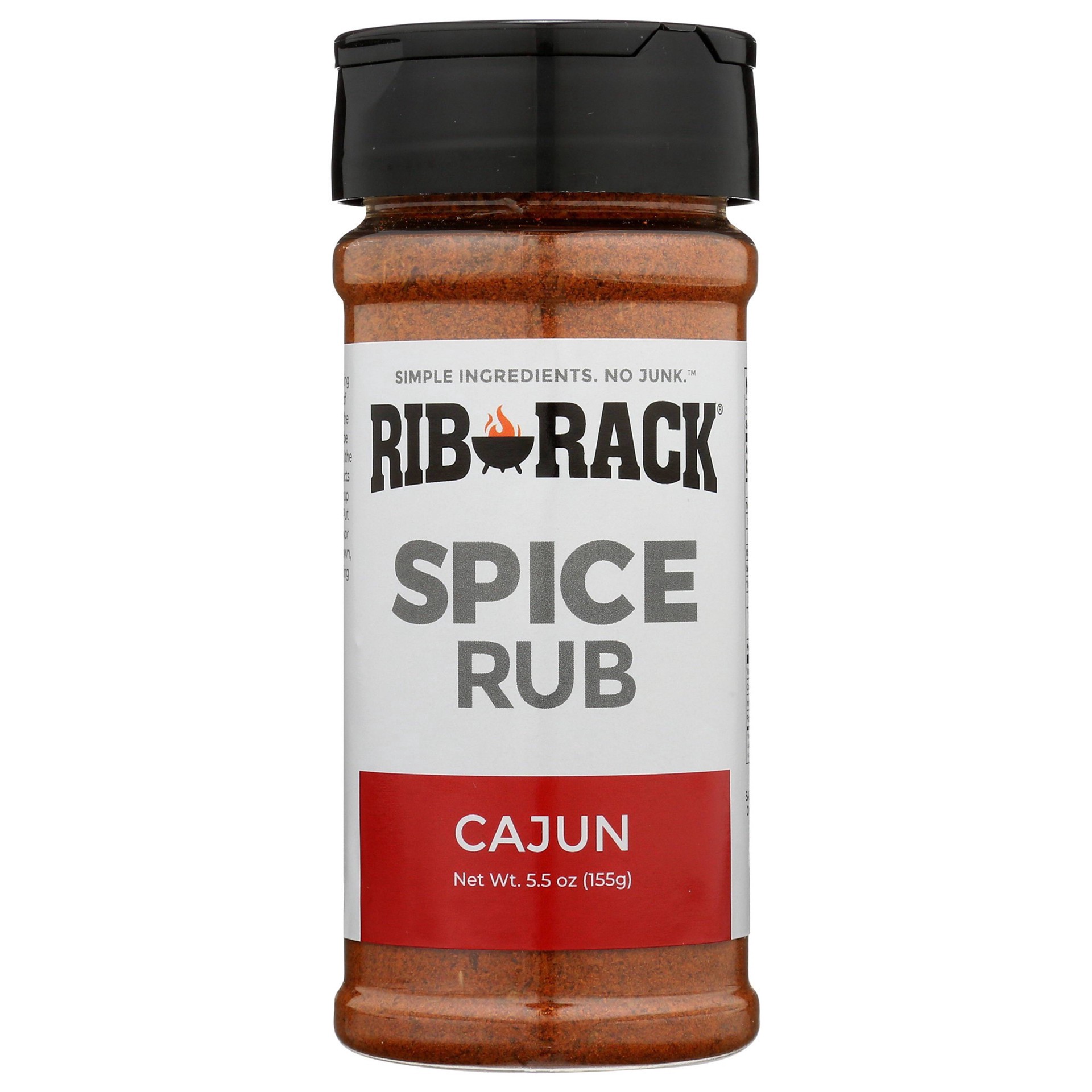 slide 1 of 3, Rib Rack Cajun Spice Rub 5.5 oz, 5.5 oz