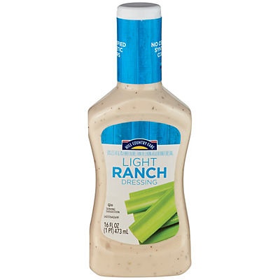slide 1 of 1, Hill Country Fare Light Ranch Dressing, 16 oz