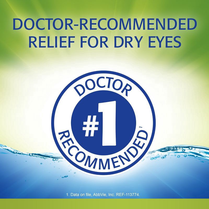 slide 10 of 12, Refresh Relieva Lubricant Eye Drops Preserved Tears, 0.33 fl oz (10 mL), 0.33 oz