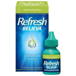 Refresh Relieva Lubricant Eye Drops - 0.33 fl oz