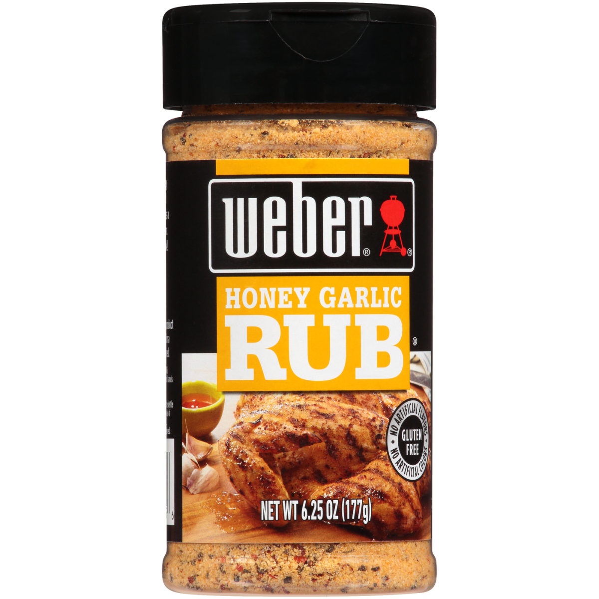 slide 1 of 5, Weber Honey Garlic Rub 6.25 oz. Shaker, 6.25 oz