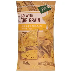 Lowes Foods Go with the Grain Multi-Grain Tortilla Chips