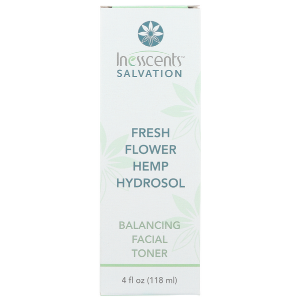 slide 1 of 1, Inesscents Hemp Hydrosol Balancing Facial Toner, 4 fl oz