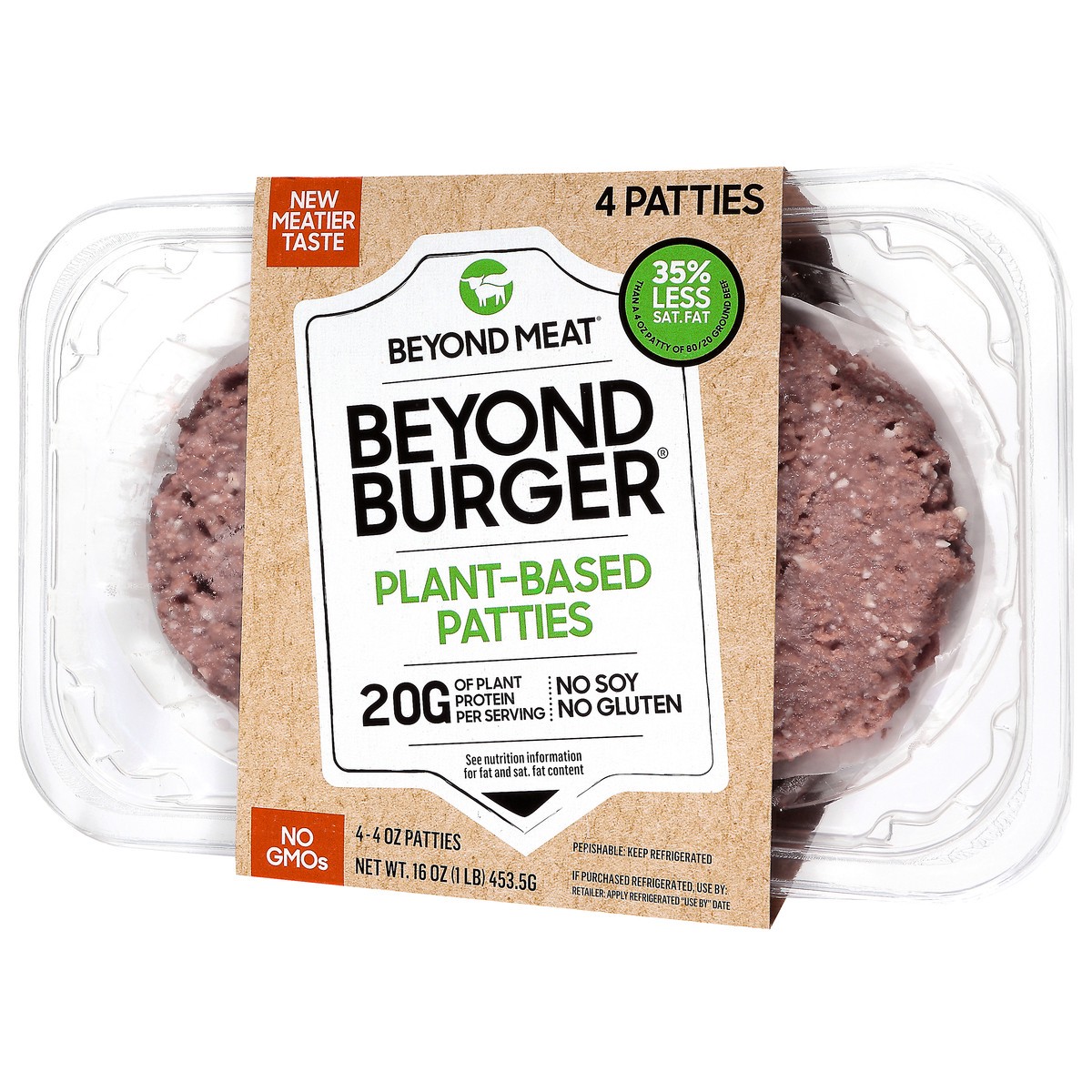 slide 7 of 13, Beyond Meat Beyond Burger, 16 oz