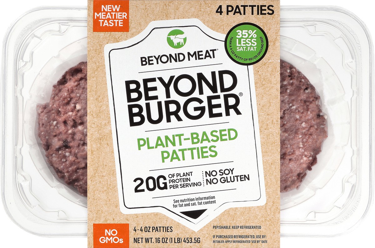 slide 12 of 13, Beyond Meat Beyond Burger, 16 oz
