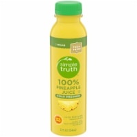 slide 1 of 1, Simple Truth 100% Pineapple Juice, 12 fl oz