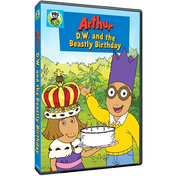 slide 1 of 1, Arthur: D.W. and the Beastly Birthday (DVD), 1 ct