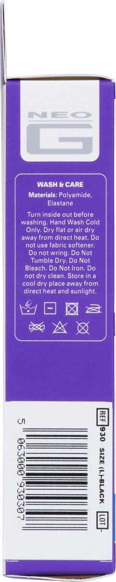 slide 2 of 13, Neo G Black Moderate Energizing Dress Socks Large 1 Pair, 1 ct