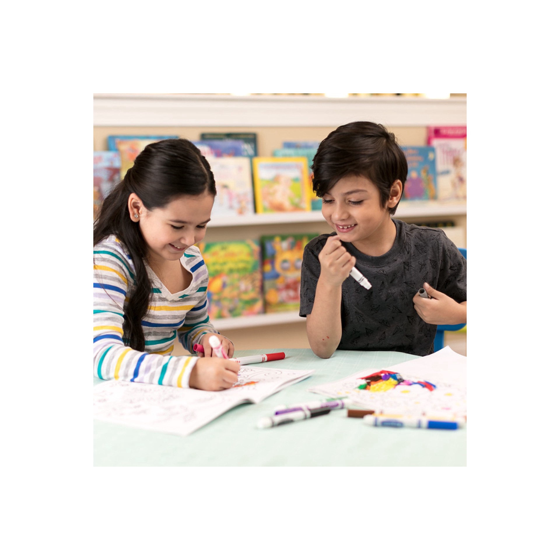 slide 2 of 5, Crayola Bold & Bright Broad Line Markers, 10ct., 10 ct