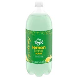 Big K Caffeine Free Lemon Lime Soda - 2 liter