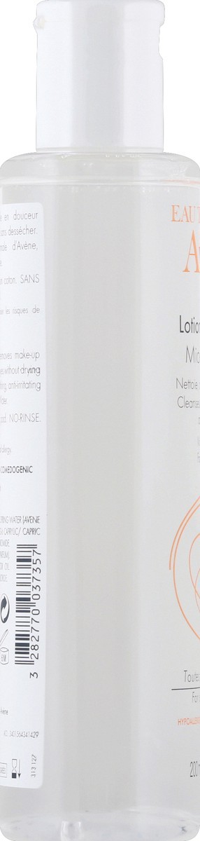 slide 3 of 6, Avène Micellar Lotion Cleansing Water Make-up Remover for All Skin Types, 6.7 fl oz