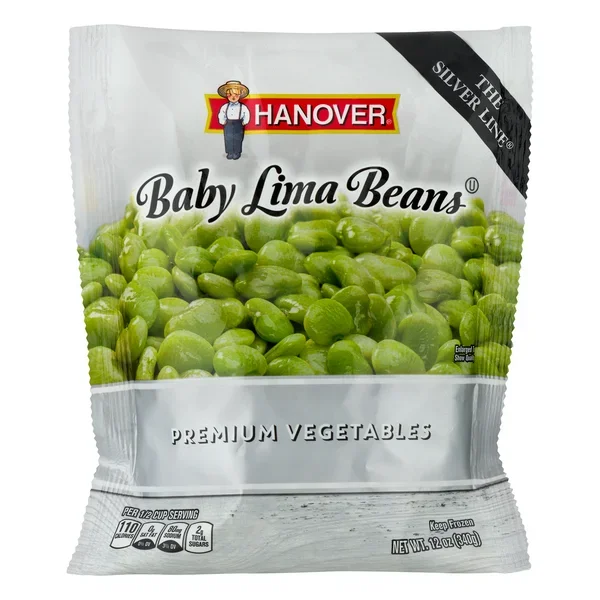 slide 1 of 1, Hanover Premium Baby Lima Beans, 16 oz