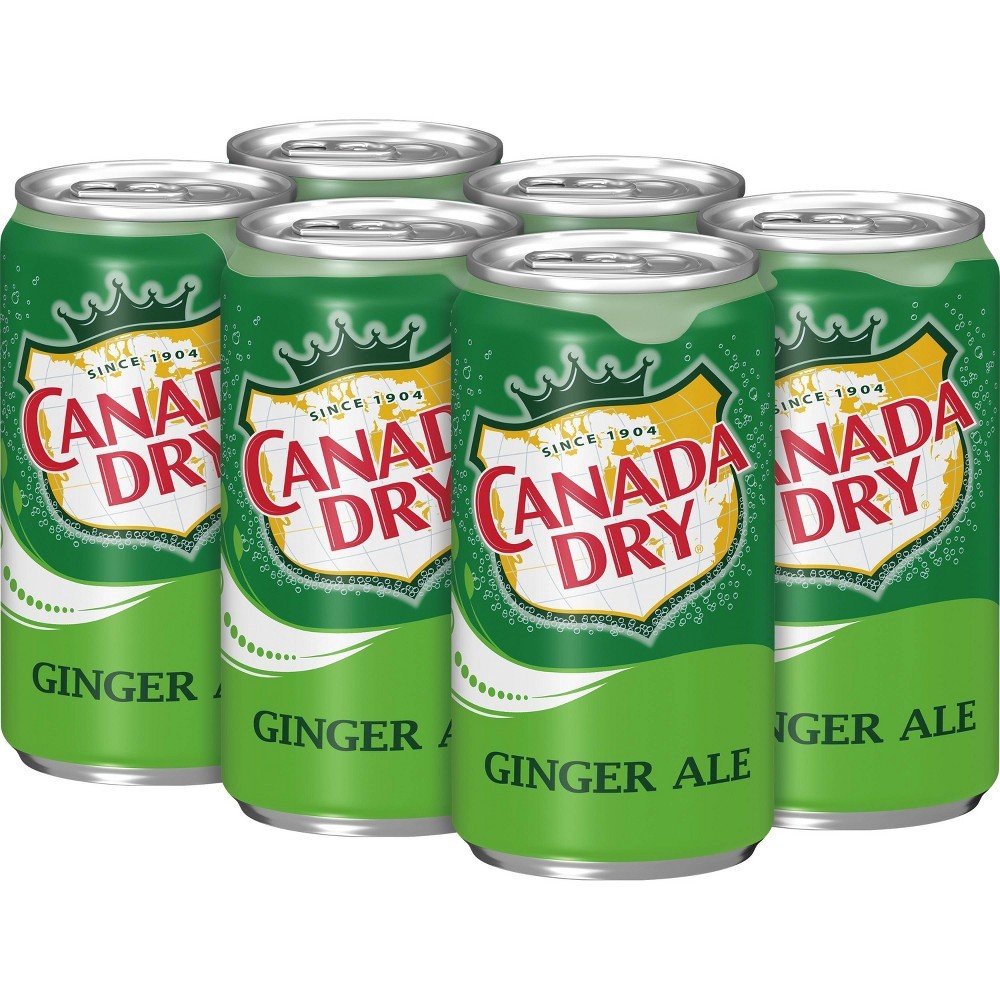slide 8 of 8, Canada Dry Soda Ginger Ale, 6 ct; 7.5 fl oz