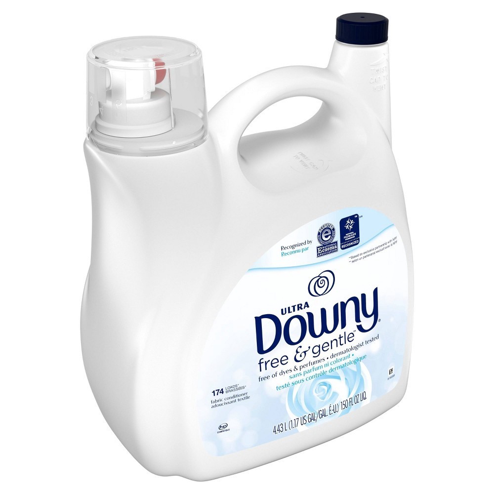 slide 8 of 8, Downy Ultra Free & Gentle Fabric Conditioner, 150 fl oz