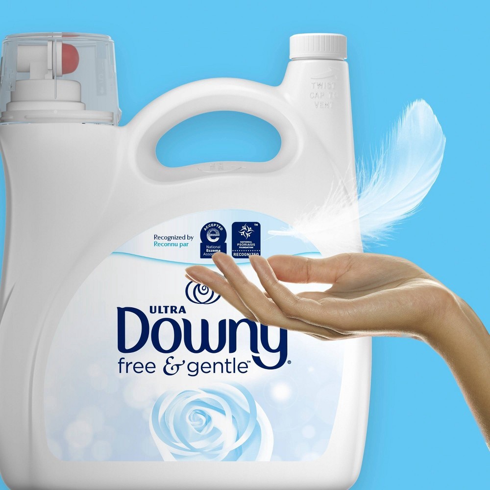 slide 3 of 8, Downy Ultra Free & Gentle Fabric Conditioner, 150 fl oz