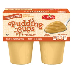 Our Family Butterscotch Pudding Cups