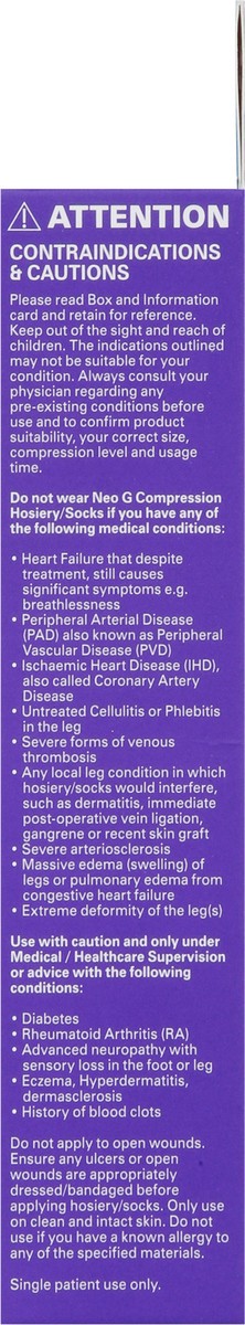 slide 2 of 11, Neo G Energizing Moderate Beige Knee Highs Extra Large 1 ea, 1 ct