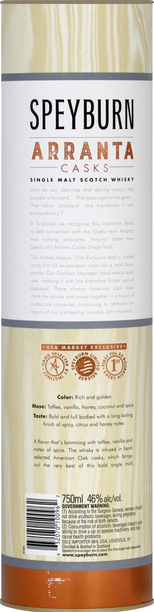 slide 2 of 6, OTHER-ALCOHOLIC BEVERAGES Arranta Casks Scotch Whisky, 750 ml