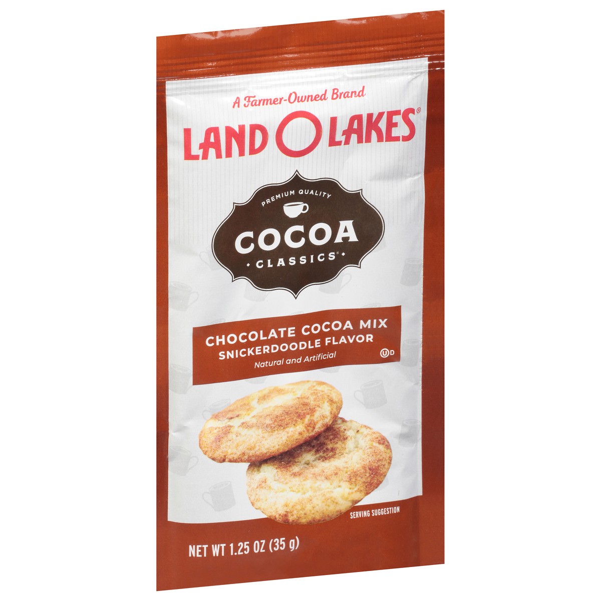 slide 2 of 9, Land O'Lakes Cocoa Classics Snickerdoodle Chocolate Hot Cocoa Mix - 1.25 oz, 1.25 oz