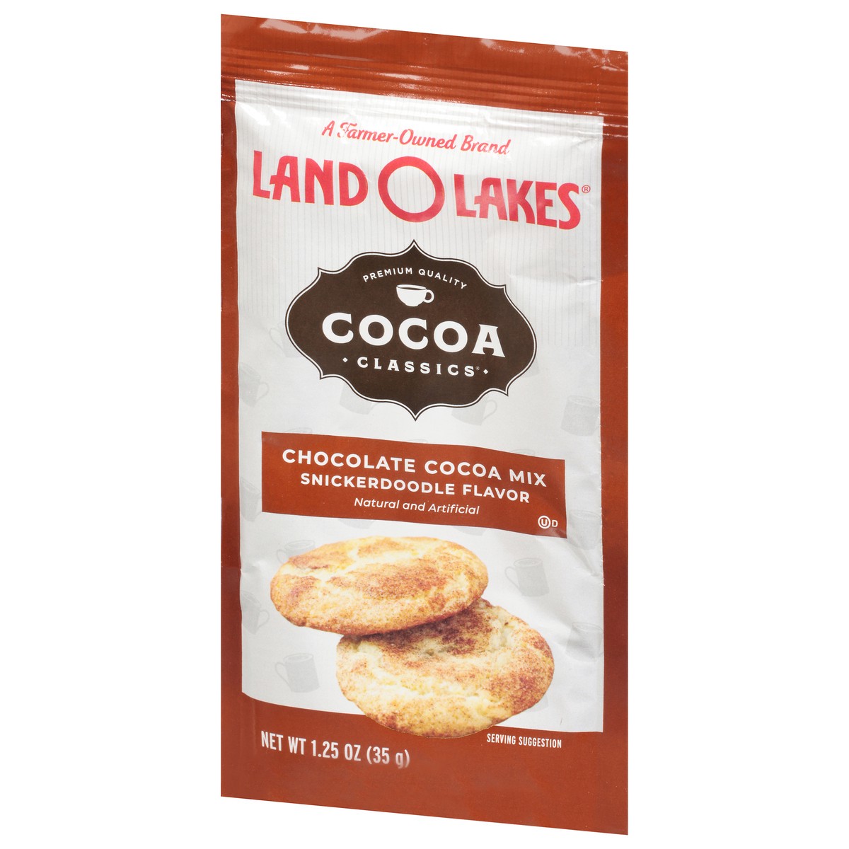 slide 3 of 9, Land O'Lakes Cocoa Classics Snickerdoodle Chocolate Hot Cocoa Mix - 1.25 oz, 1.25 oz