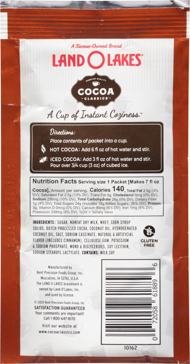 slide 5 of 9, Land O'Lakes Cocoa Classics Snickerdoodle Chocolate Hot Cocoa Mix - 1.25 oz, 1.25 oz