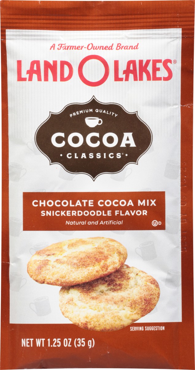 slide 6 of 9, Land O'Lakes Cocoa Classics Snickerdoodle Chocolate Hot Cocoa Mix - 1.25 oz, 1.25 oz