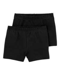 Carter's Baby 2-Pack Bike Shorts Black 24M
