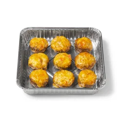 Imitation Crab Stuffed Mushrooms (Heat & Eat)