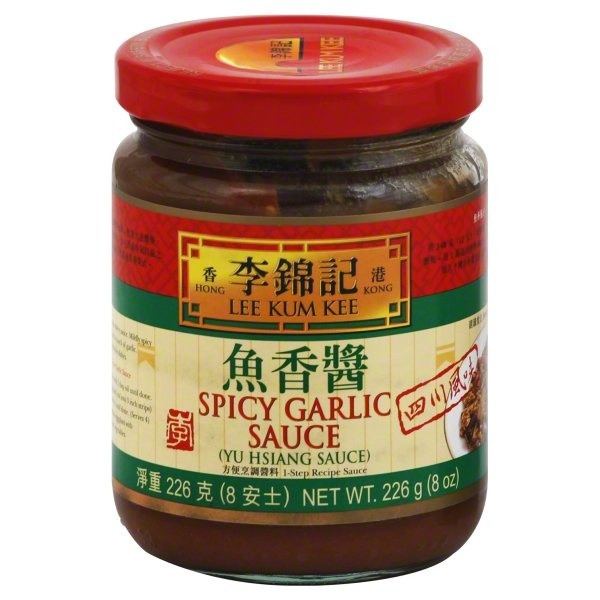 slide 1 of 2, Lee Kum Kee Spicy Garlic Sauce (Yu-hsiang Sauce), 8 oz