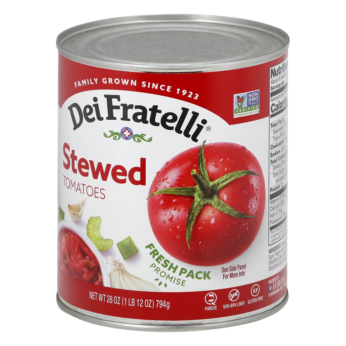 slide 3 of 9, Dei Fratelli Stewed Tomatoes, 28 oz