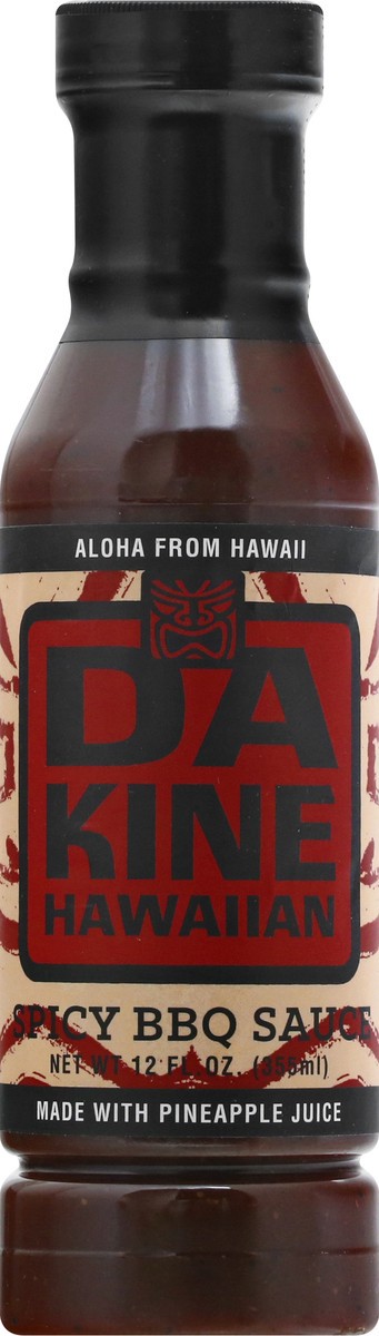 slide 1 of 12, Da Kine Hawaiian Spicy BBQ Sauce 12 oz, 12 oz