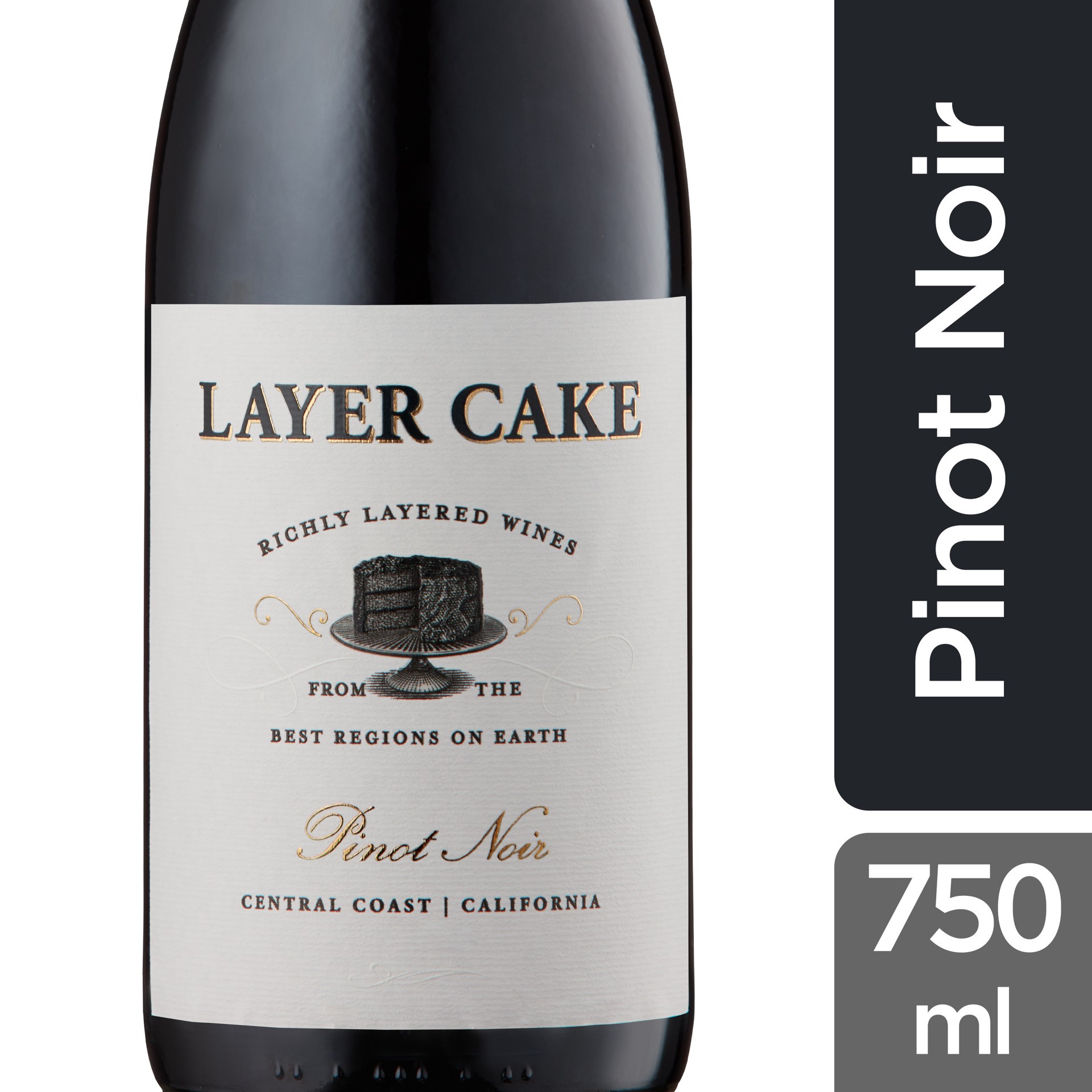 slide 3 of 5, Layer Cake Pinot Noir Wine, 750 ml