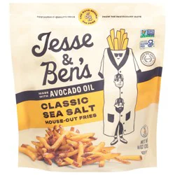 Jesse & Ben's House-Cut Classic Sea Salt Fries 14 oz