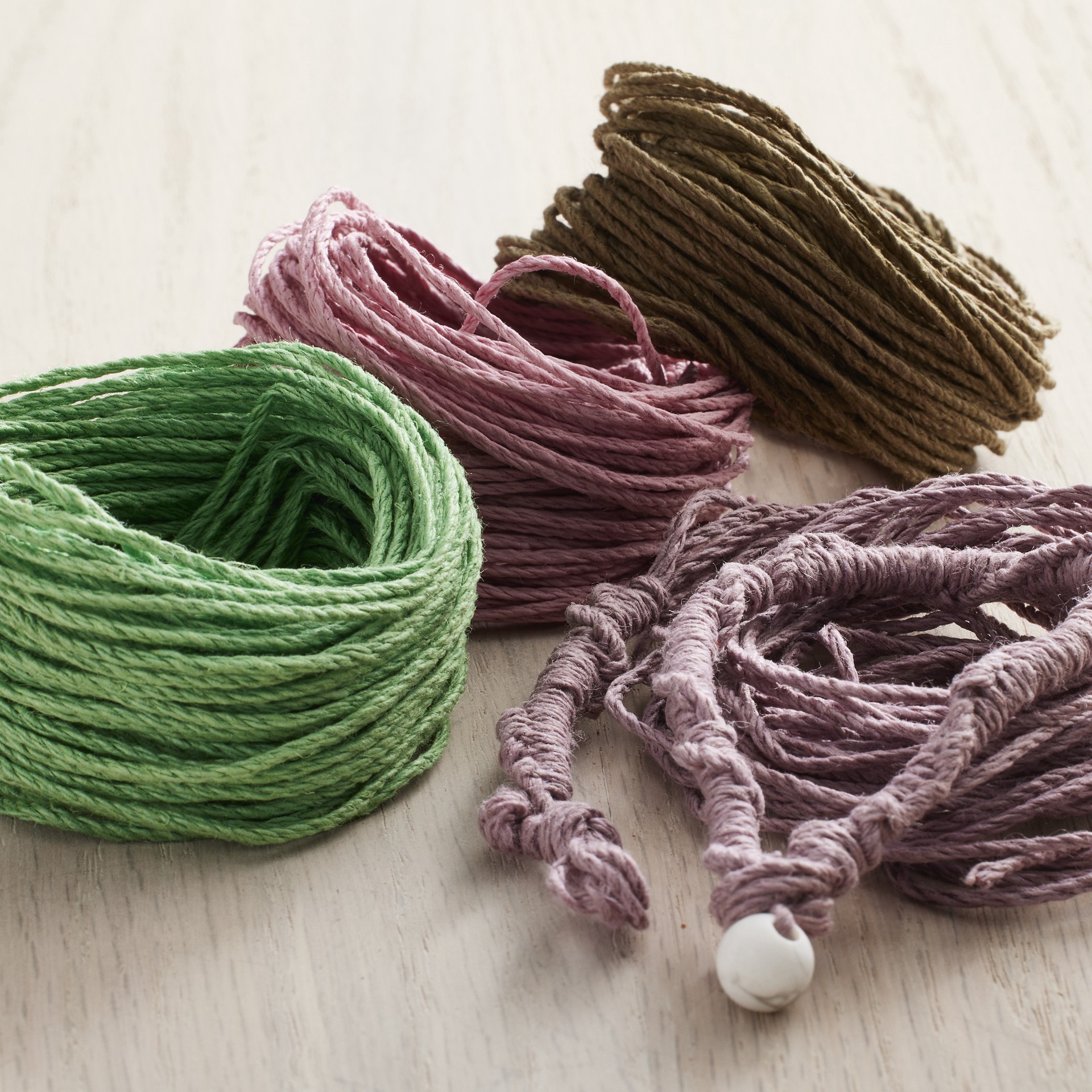 slide 2 of 2, 20lb. Vintage Hemp Cording By Bead Landing, 20 lb