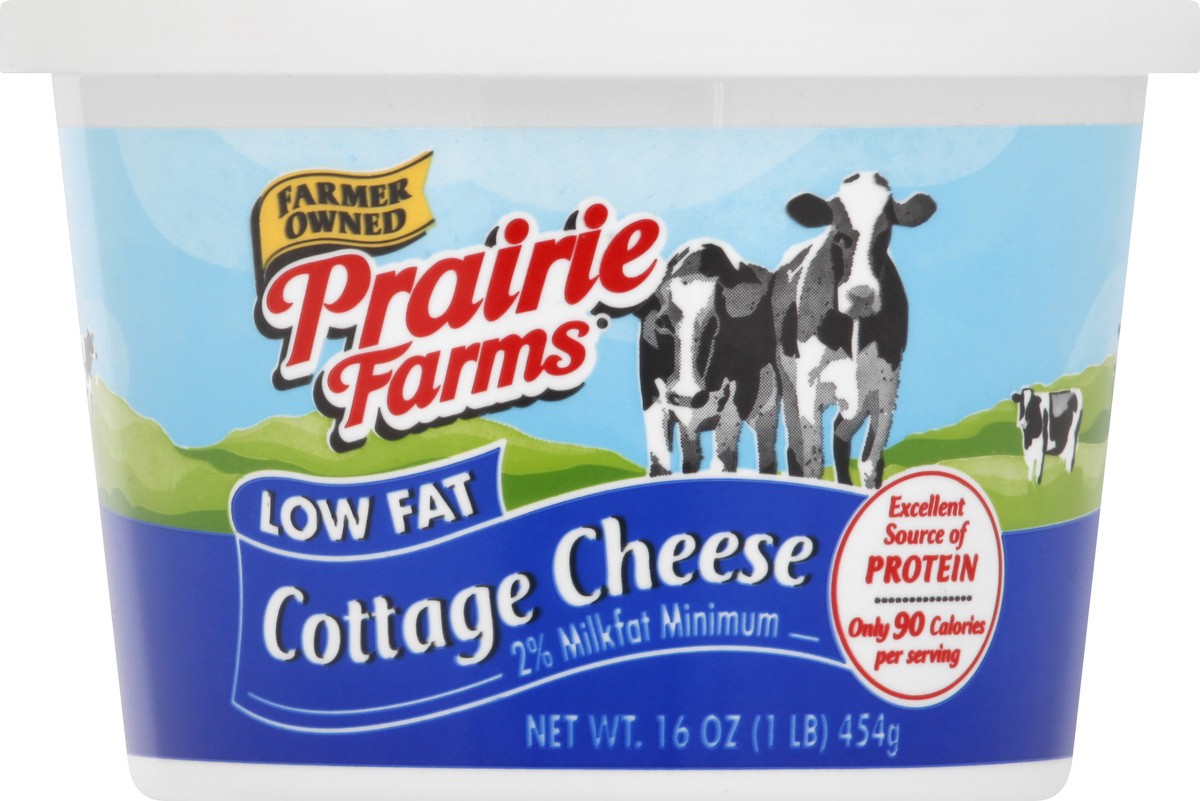 slide 5 of 12, Prairie Farms Low Fat 2% Milkfat Minimum Cottage Cheese 16 oz, 16 oz