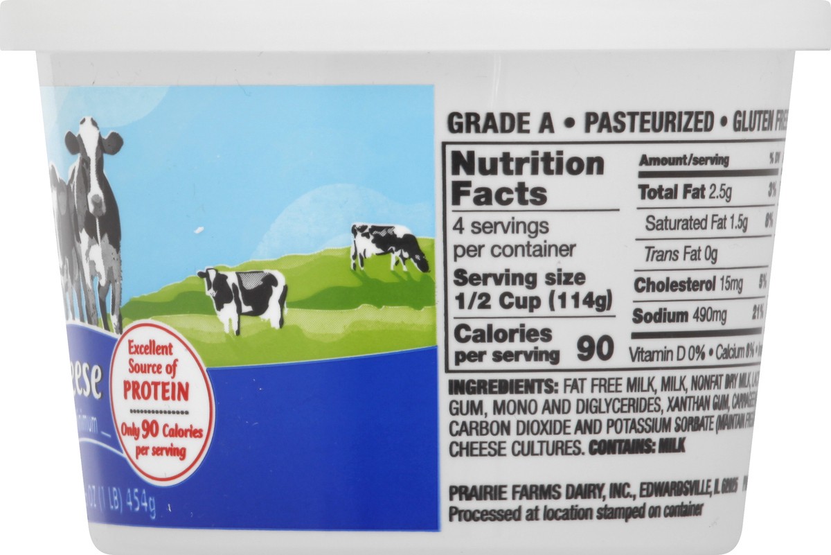 slide 8 of 12, Prairie Farms Low Fat 2% Milkfat Minimum Cottage Cheese 16 oz, 16 oz