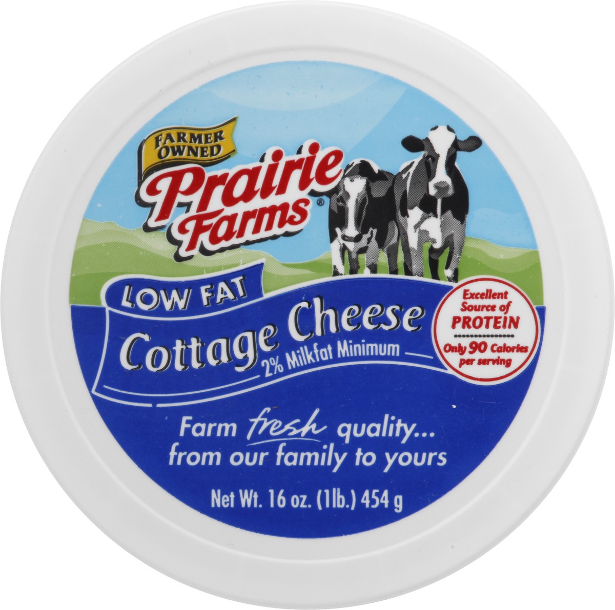 slide 2 of 12, Prairie Farms Low Fat 2% Milkfat Minimum Cottage Cheese 16 oz, 16 oz