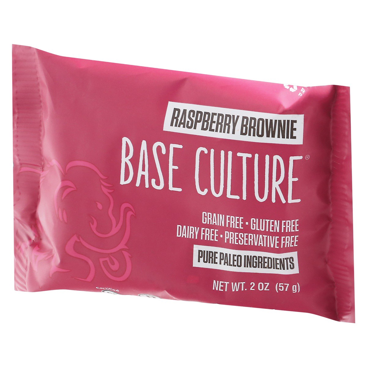 slide 3 of 9, Base Culture Brownie, Raspberry Cocoa, 2.2 oz