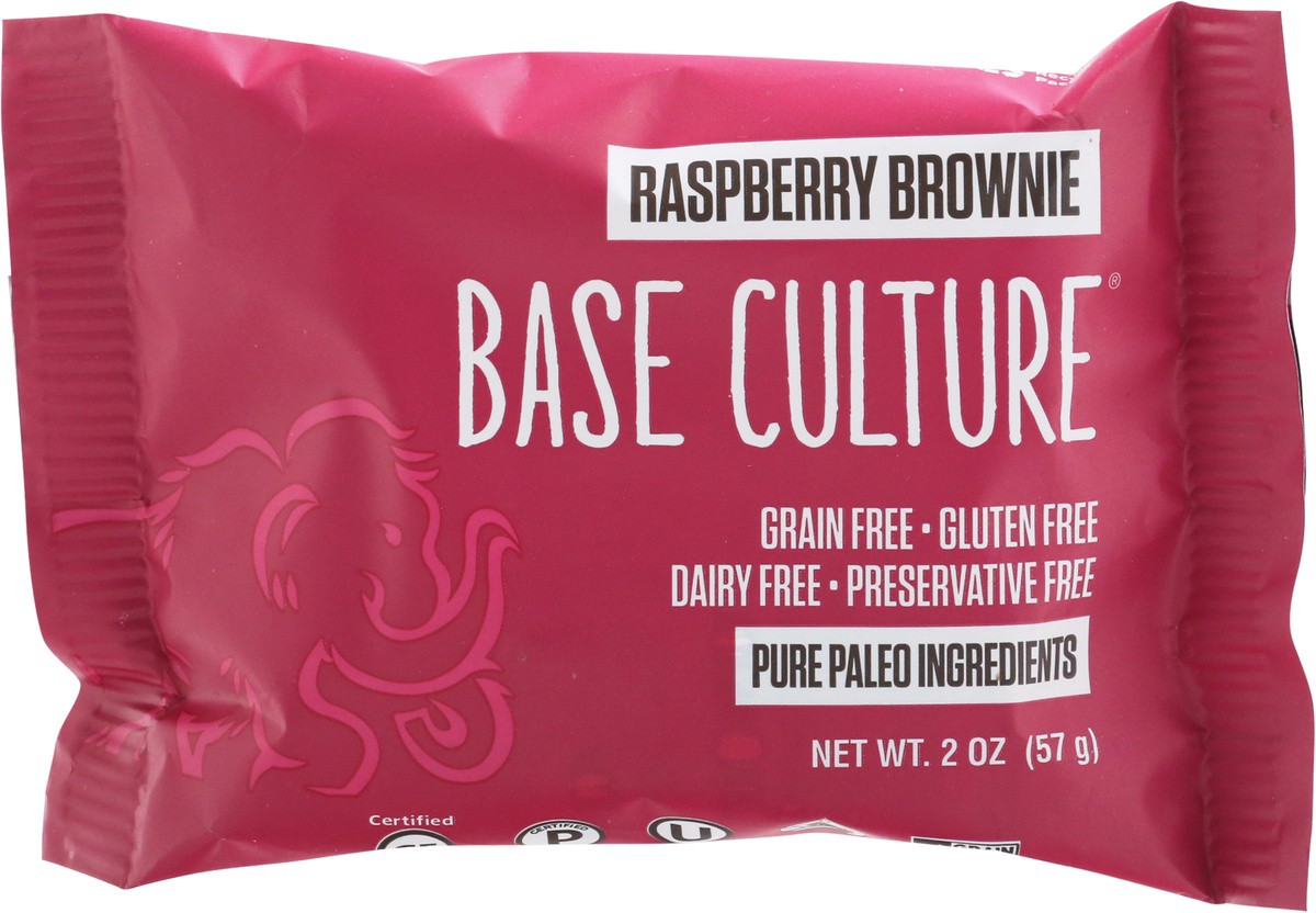 slide 6 of 9, Base Culture Brownie, Raspberry Cocoa, 2.2 oz