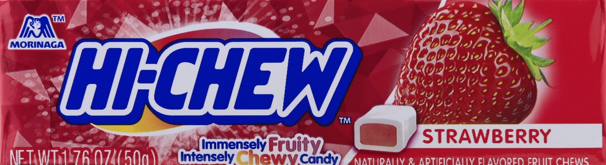 slide 6 of 13, Hi-Chew Hi Chew Strawberry Fruity Chewy Candy, 1.76 oz