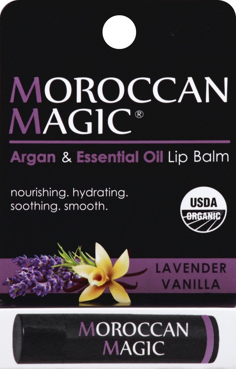 slide 4 of 4, Moroccan Magic Lip Balm - Lavender Vanilla, 0.15 oz